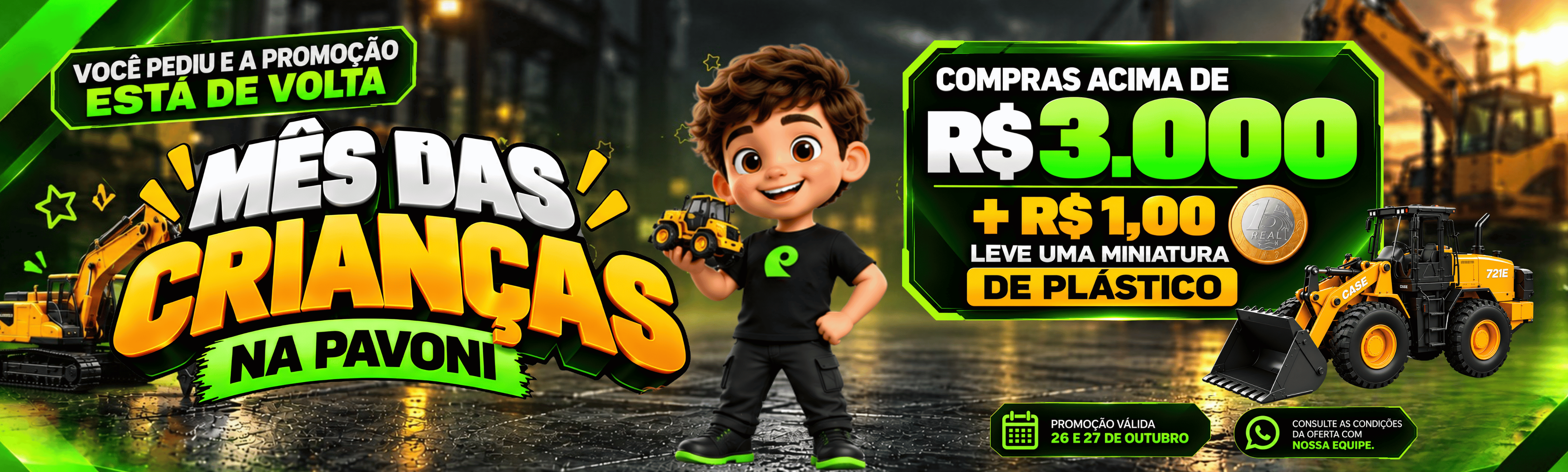 Campanha do Mês das Crianças 